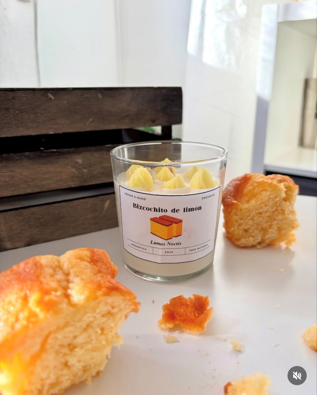 Bizcochito de limón