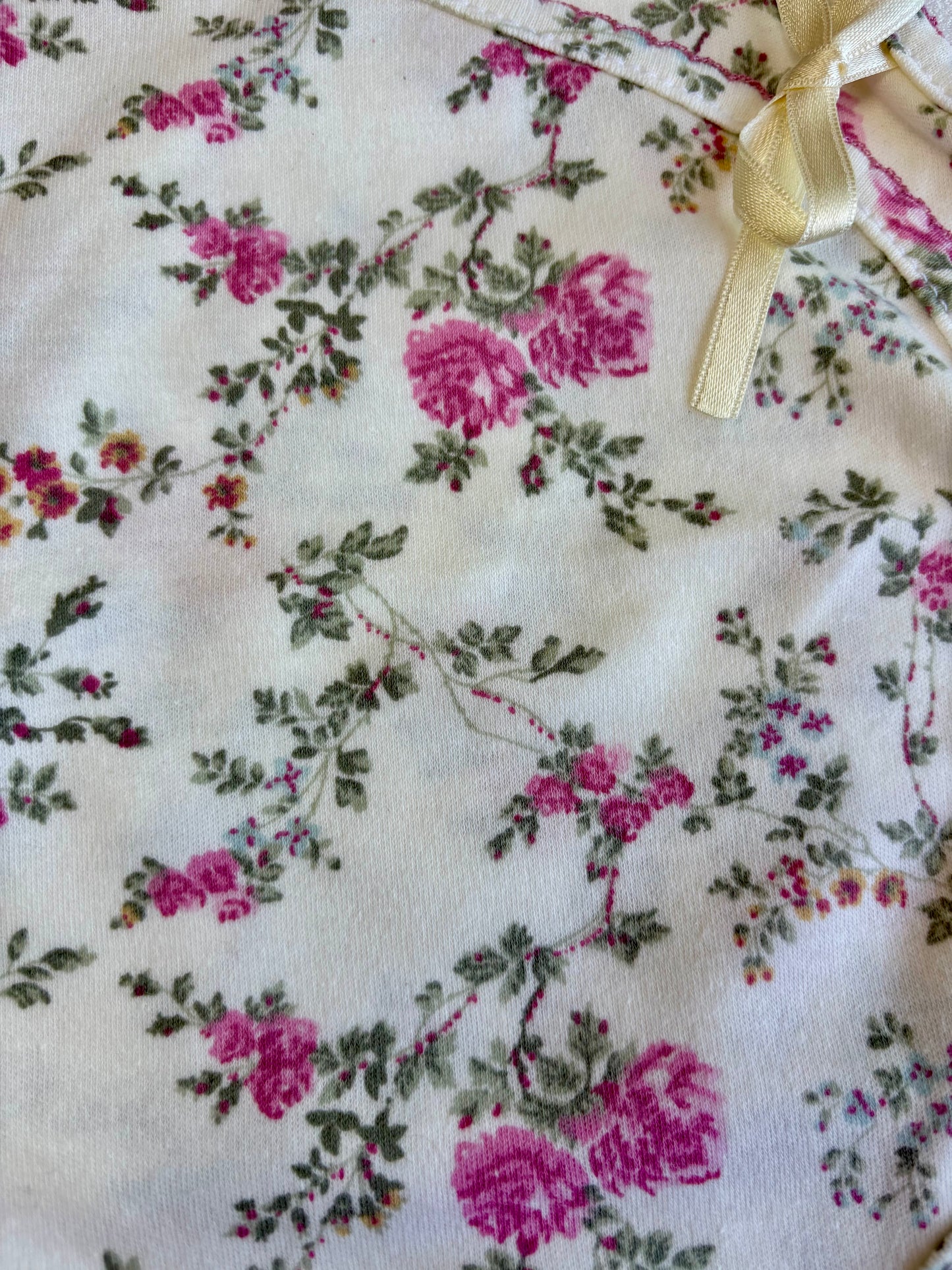 Body mariposa floral