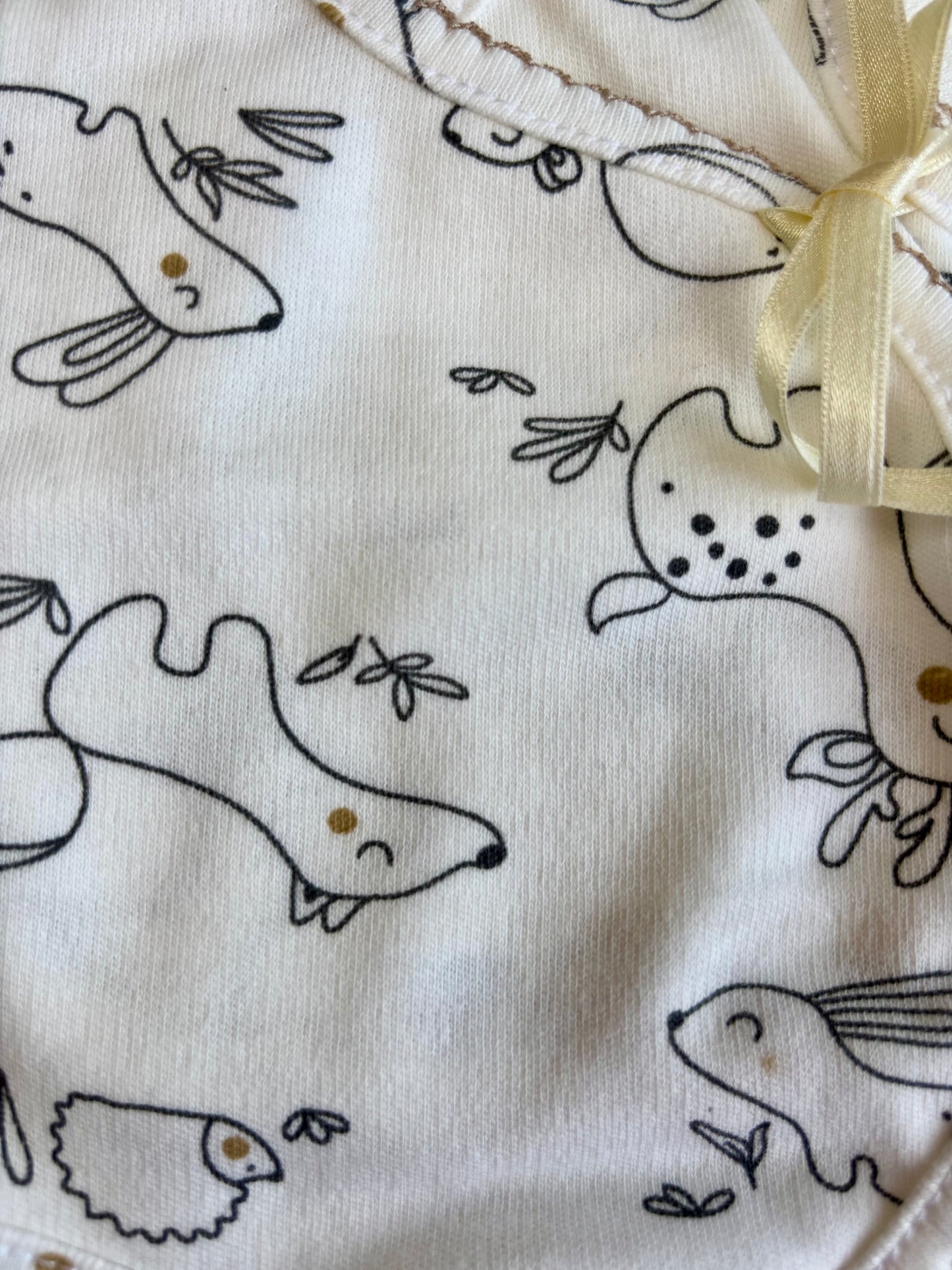 Body mariposa y gorrito