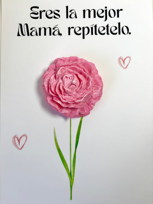 Tarjeta recordatorio: eres la mejor mamá